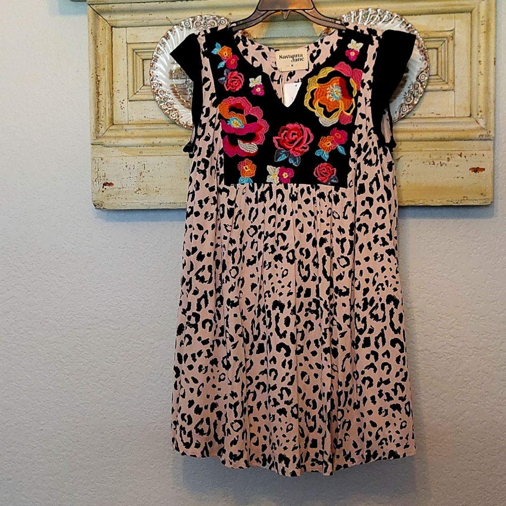 Savanna Jane floral embroidery dress
